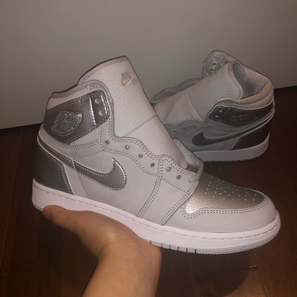 Jordan 1 Retro High CO Japan Neutral Grey 7GS - Picture 1 of 5